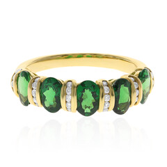 14K AAA Tsavorite Gold Ring (CIRARI)