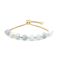 Aquamarine Silver Bracelet