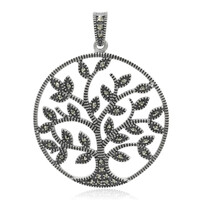 Marcasite Silver Pendant