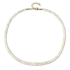 Welo Opal Silver Necklace