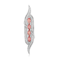 Tanzanian Ruby Silver Pendant