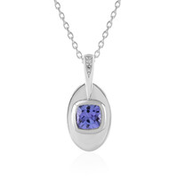 Tanzanite Silver Necklace (de Melo)