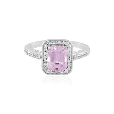 18K AAA Kunzite Gold Ring