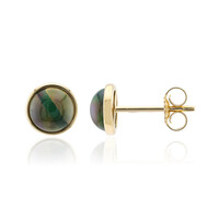 9K Mezezo Opal Gold Earrings