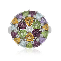 Amethyst Silver Ring