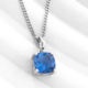 Colour Change Fluorite Silver Pendant