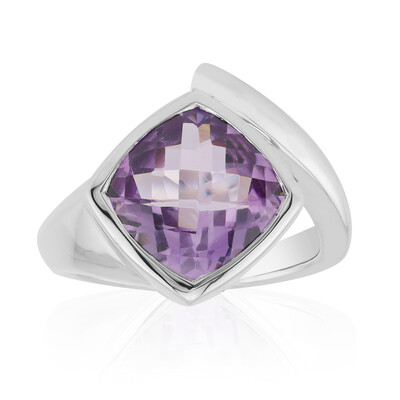 Amethyst Silver Ring (Pallanova)