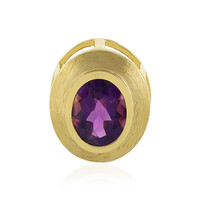Amethyst Silver Pendant