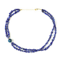 Chrysokolla Silver Necklace