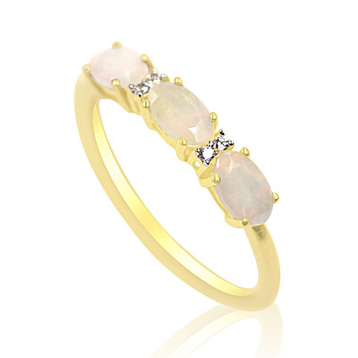 9K Welo Opal Gold Ring