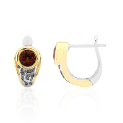 Madeira Citrine Silver Earrings (Remy Rotenier)