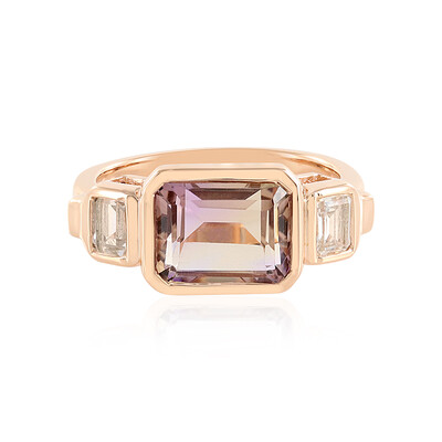 Ametrine Silver Ring