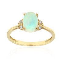 10K AAA Welo Opal Gold Ring