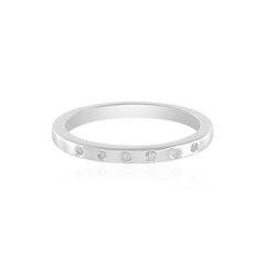 I3 (H) Diamond Silver Ring