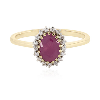 9K Ruby Gold Ring