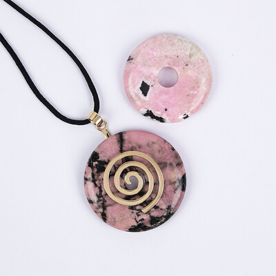 Rhodonite Silver Accessory