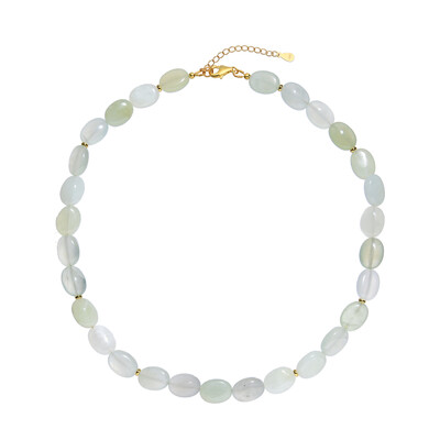 Serpentine Silver Necklace