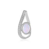 Welo Opal Silver Pendant
