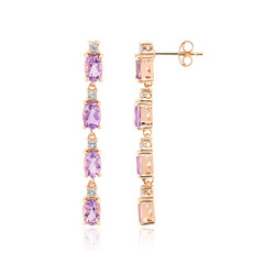 Amethyst Silver Earrings