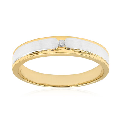 18K SI2 (G) Diamond Gold Ring