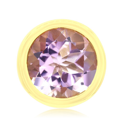 Rose de France Amethyst Silver Pendant (MONOSONO COLLECTION)