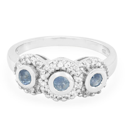 Blue Sapphire Silver Ring