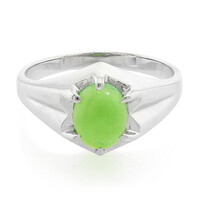 Imperial Chrysoprase Silver Ring