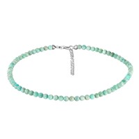 Amazonite Silver Necklace