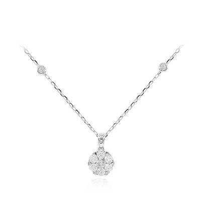 14K I1 (H) Diamond Gold Necklace (CIRARI)