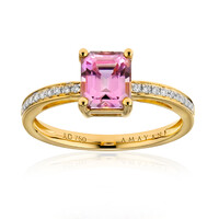 18K Pink Diaspore Gold Ring (AMAYANI)