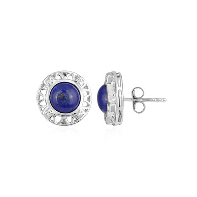 Lapis Lazuli Silver Earrings