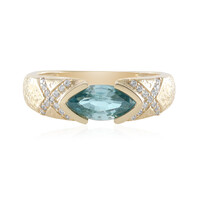 9K Ratanakiri Zircon Gold Ring (de Melo)