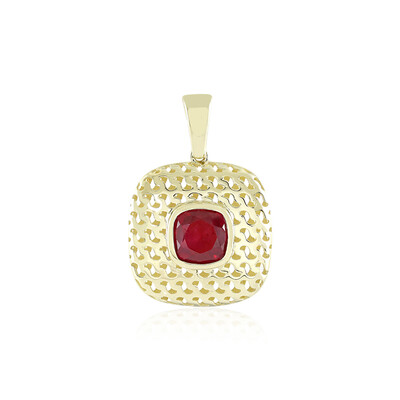 9K Madagascar Ruby Gold Pendant (Ornaments by de Melo)