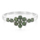 Fancy Diamond Silver Ring