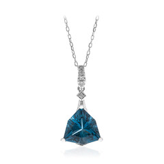 14K London Blue Topaz Gold Necklace