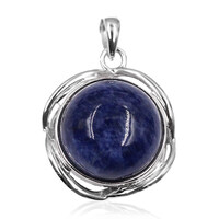 Sodalite Silver Pendant