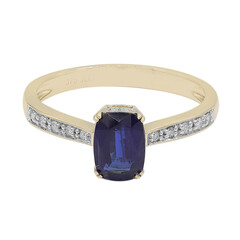 9K Kyanite Gold Ring