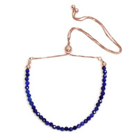 Lapis Lazuli Silver Bracelet