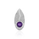 Amethyst Silver Pendant (MONOSONO COLLECTION)
