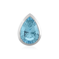 Sky Blue Topaz Silver Pendant
