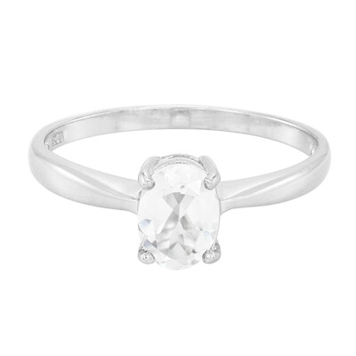 Himalayan Beryl Silver Ring