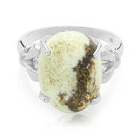 Magnesite Silver Ring