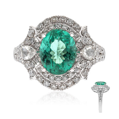 18K Paraiba Tourmaline Gold Ring (CIRARI)