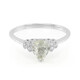 Cuprian Tourmaline Silver Ring