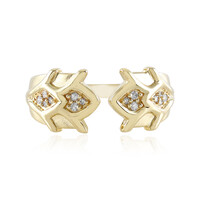 9K I2 (I) Diamond Gold Ring (de Melo)