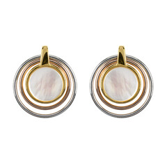 Mother of Pearl Silver Earrings