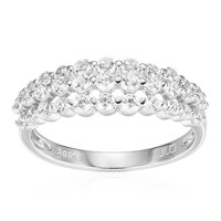 Zircon Silver Ring