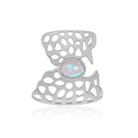 Welo Opal Silver Pendant