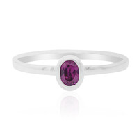 Rhodolite Silver Ring