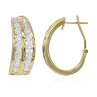 14K I1 (H) Diamond Gold Earrings (CIRARI)